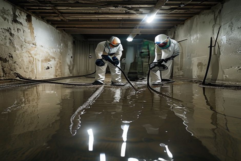 Water Damage Restoration team